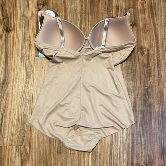Assets Spanx women’s XL Shaping Micro Low Back Cupped Bodysuit Shapewear nude - Picture 7 of 12